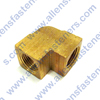 BRASS 90* FEMALE PIPE ELBOW